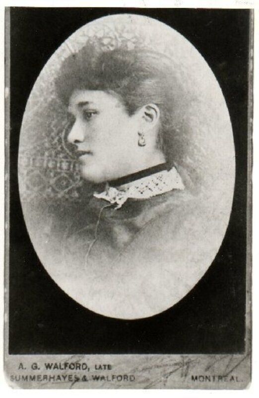 A photograph of Edith Eaton by A.G. Walford