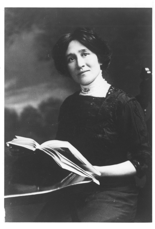 A photograph of Edith Eaton